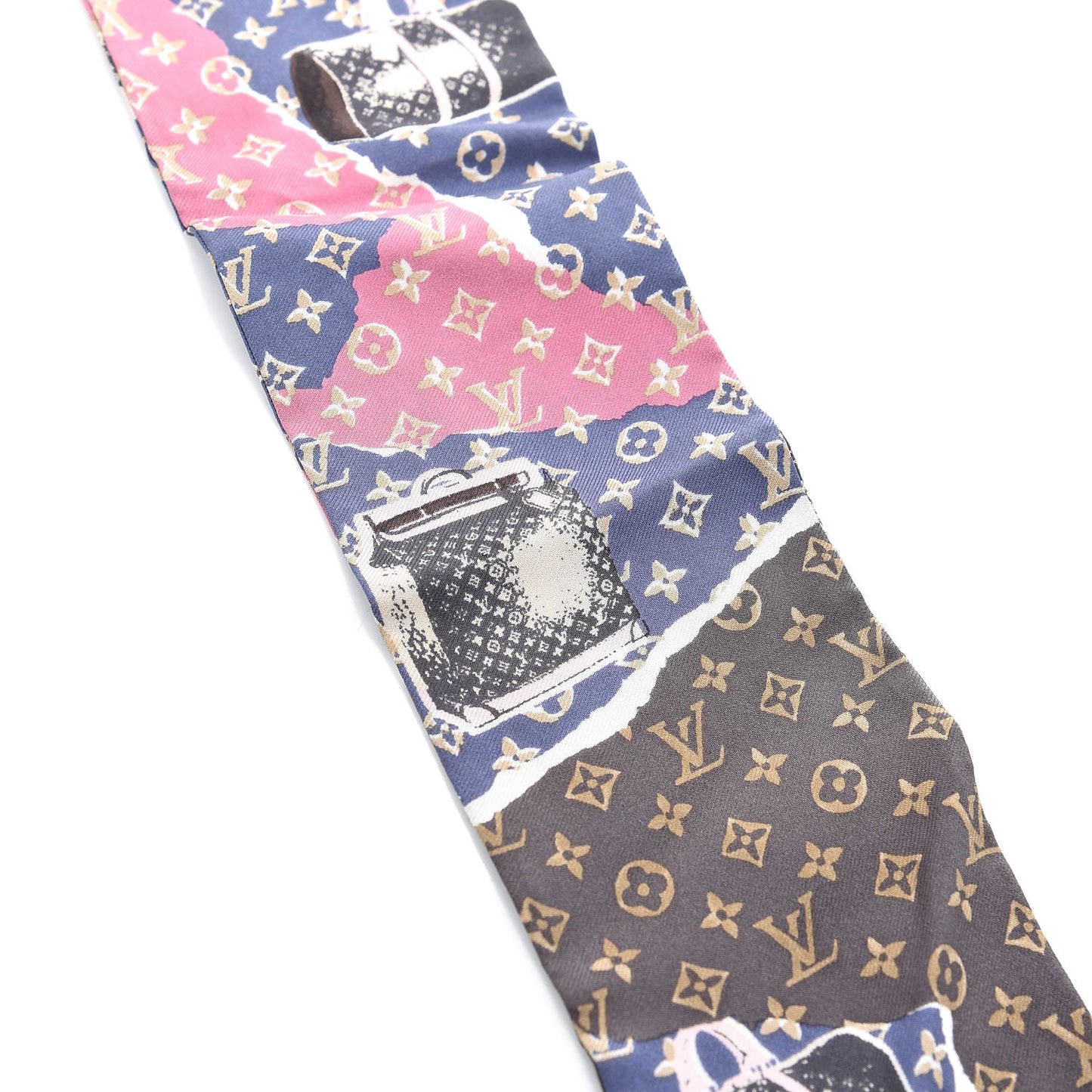 Silk Monogram Voyage Bandeau