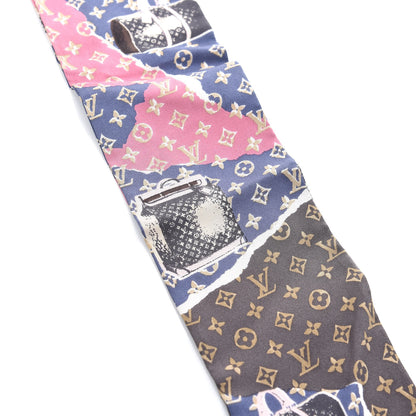 Louis Vuitton Silk Monogram Voyage Bandeau 5 of 5
