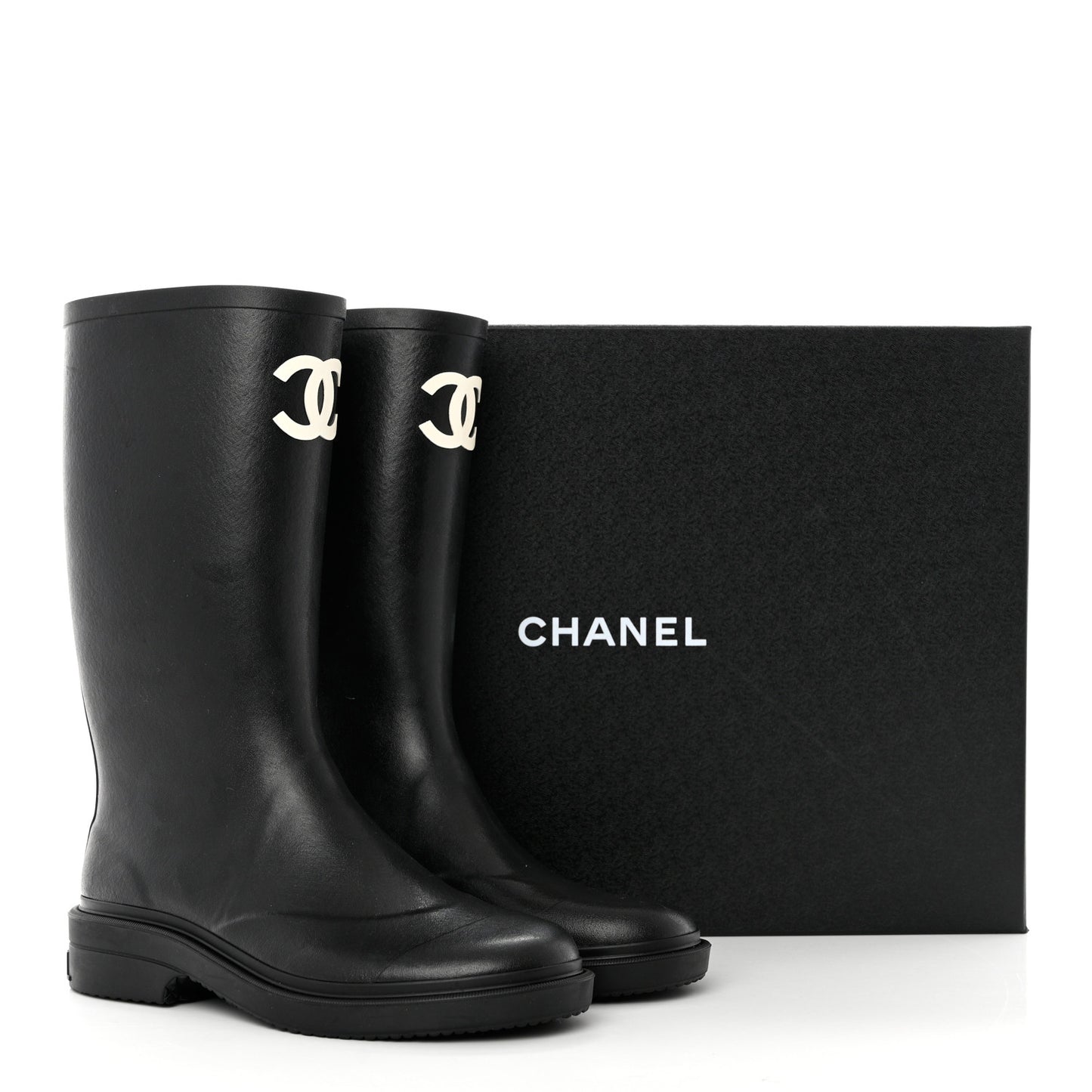 Caoutchouk CC High Boots 39 Black