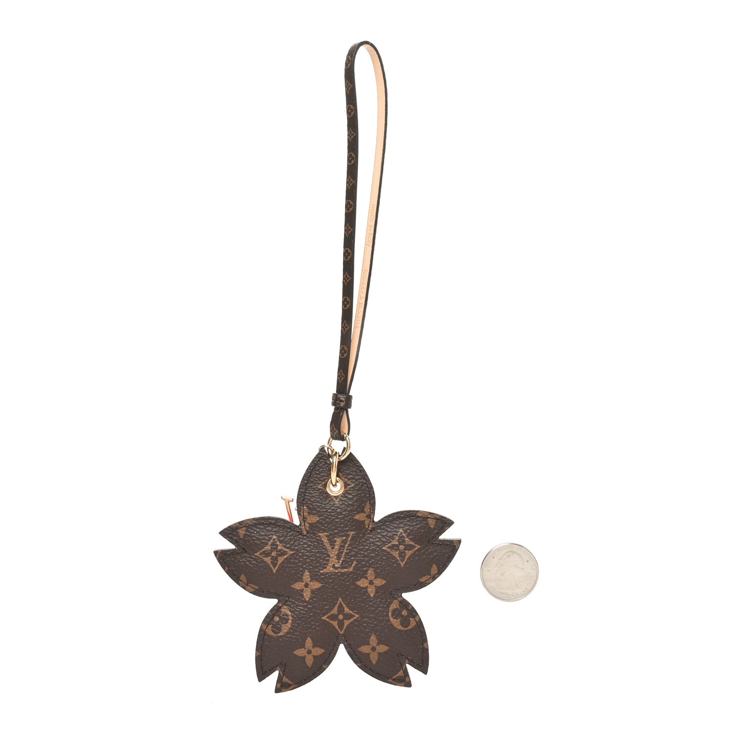 Louis Vuitton LV X TM Cherry Blossom Bag Charm Pink 1655367
