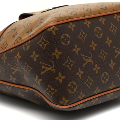 Louis Vuitton Reverse Monogram Dauphine Hobo MM 7 of 13