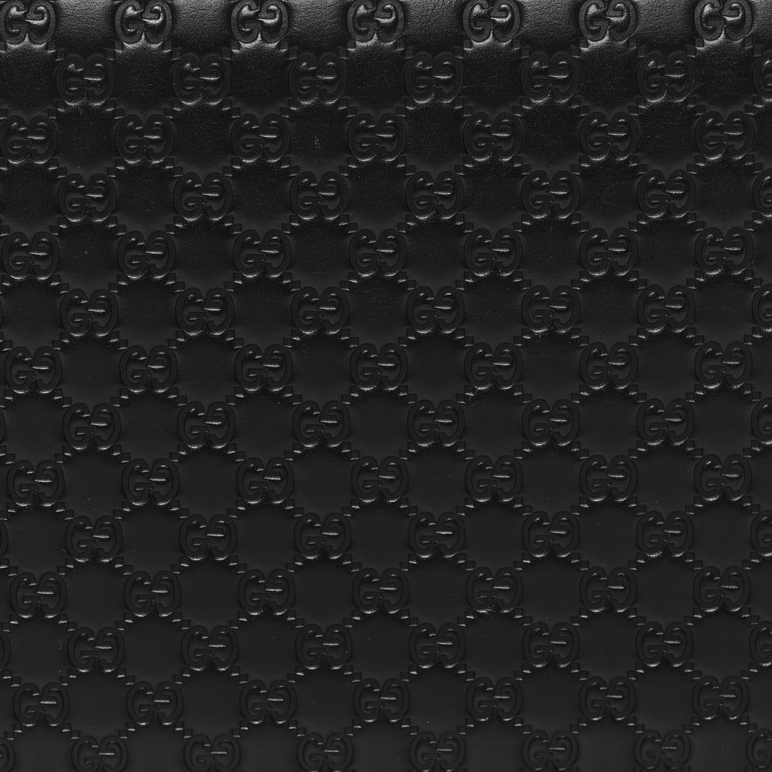 Gucci Microguccissima Zip Around Top Handle Travel Wallet Black 9 of 12