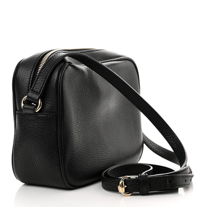 Gucci Pebbled Calfskin Small Soho Disco Bag Black 3 of 16