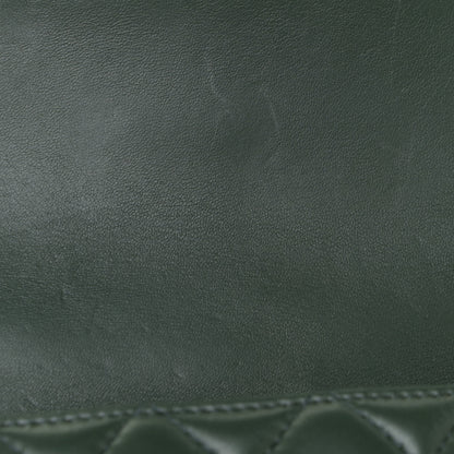 Chanel Lambskin Quilted Mini Rectangular Flap Green 12 of 15