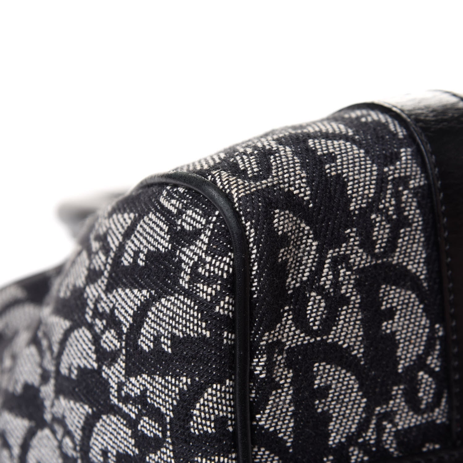 Christian Dior Monogram Boston Black 7 of 12