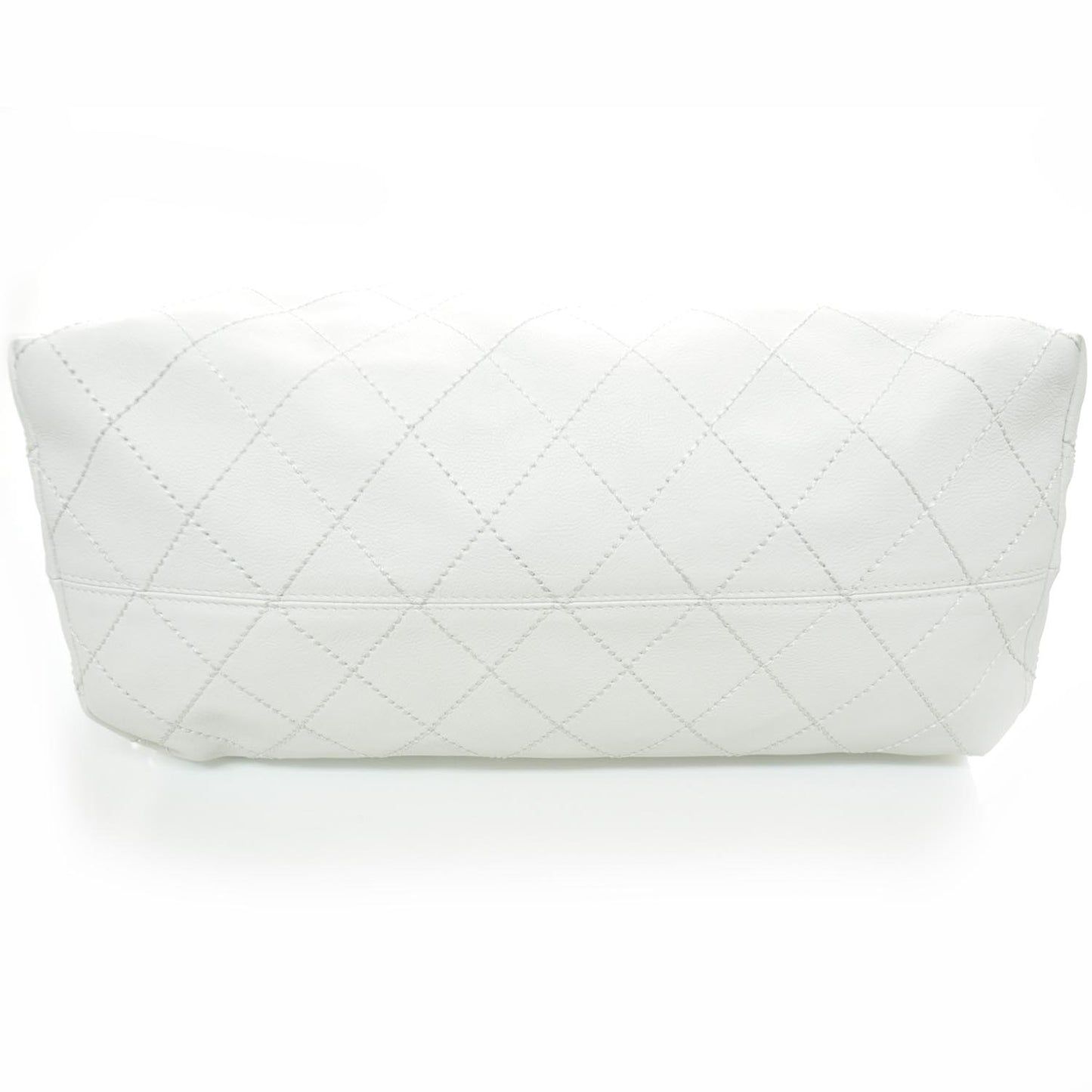 Leather Baby Coco Cabas White