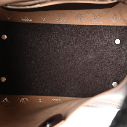 Louis Vuitton Mahina Carmel Hobo Chocolate 5 of 9