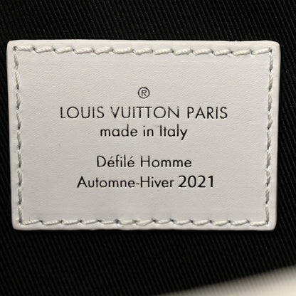 Louis Vuitton Calfskin Newspaper Print Pouch 7 of 8