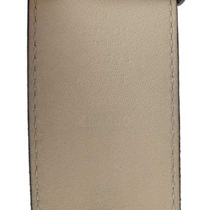 Gucci Calfskin Double G 40mm Belt 85 34 Mystic White 5 of 8