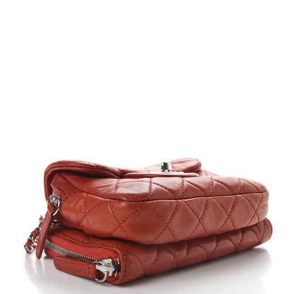 Chanel Lambskin Quilted New Mini Flap Red 4 of 9