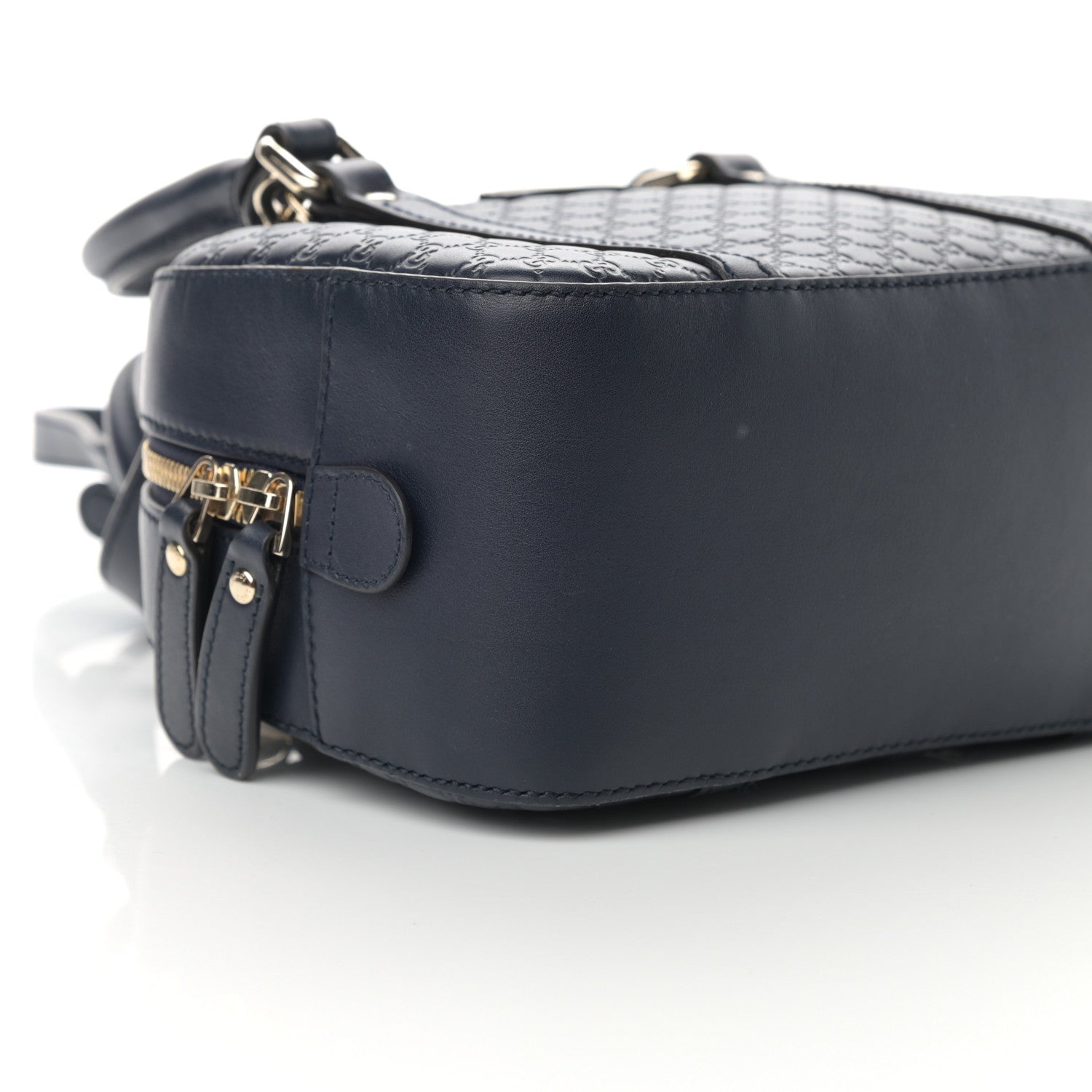 Gucci Soft Microguccissima Small Crossbody Bag Blue 9 of 14