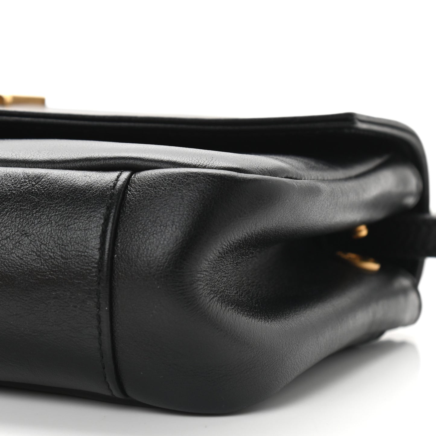 Calfskin Crossbody Bag Black