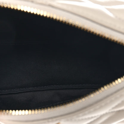 Saint Laurent Lambskin Monogram Mini Sade Tube Bag Vintage White 5 of 11
