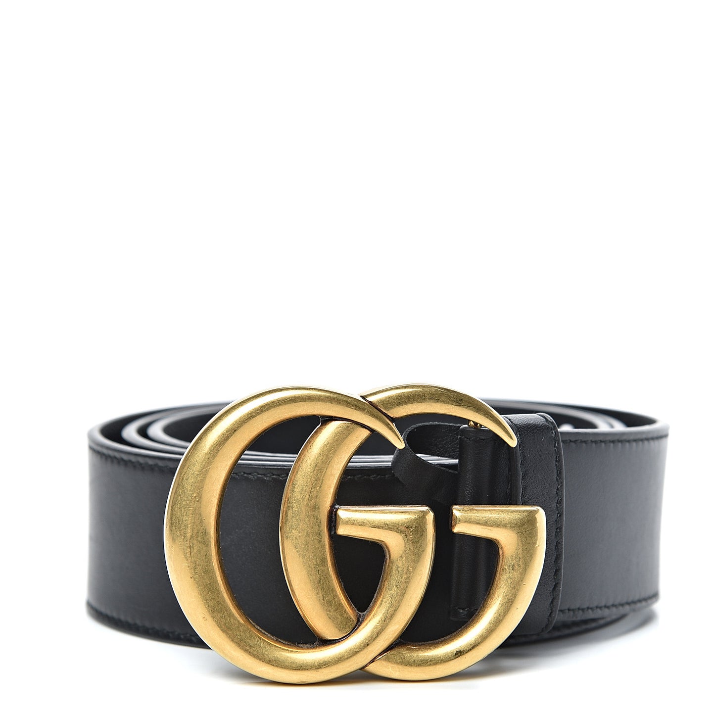 Calfskin Double G 40mm Belt 95 38 Black