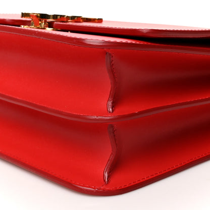 Burberry Calfskin Medium TB Bag Bright Red 9 of 9