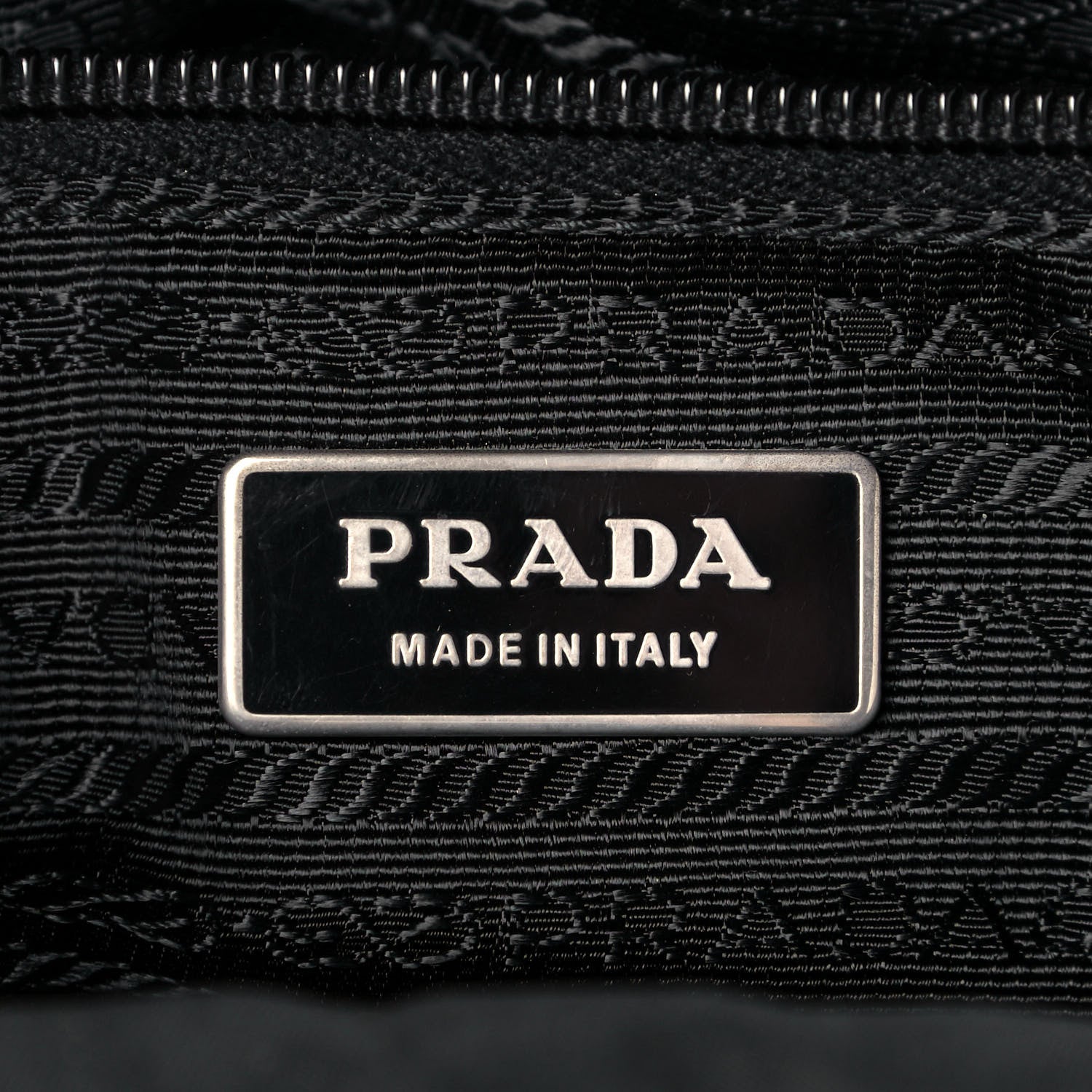 Prada Nylon Vela Messenger Bag Black 6 of 16