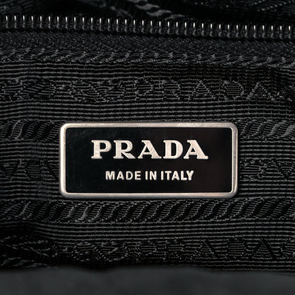 Prada Nylon Vela Messenger Bag Black 6 of 16