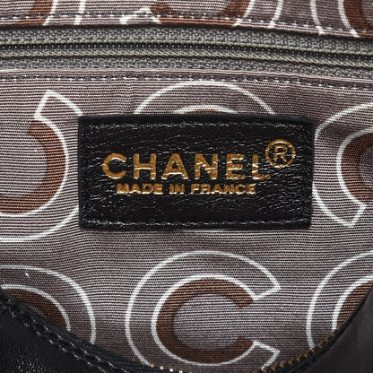 Chanel Lambskin Bowler Black 6 of 7