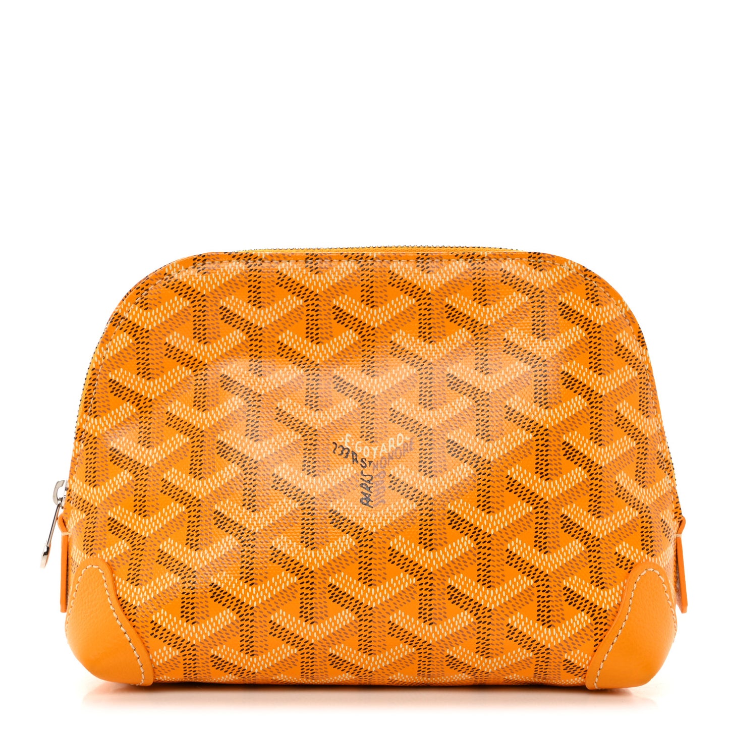 Goyardine Vendome Toiletry Pouch Yellow