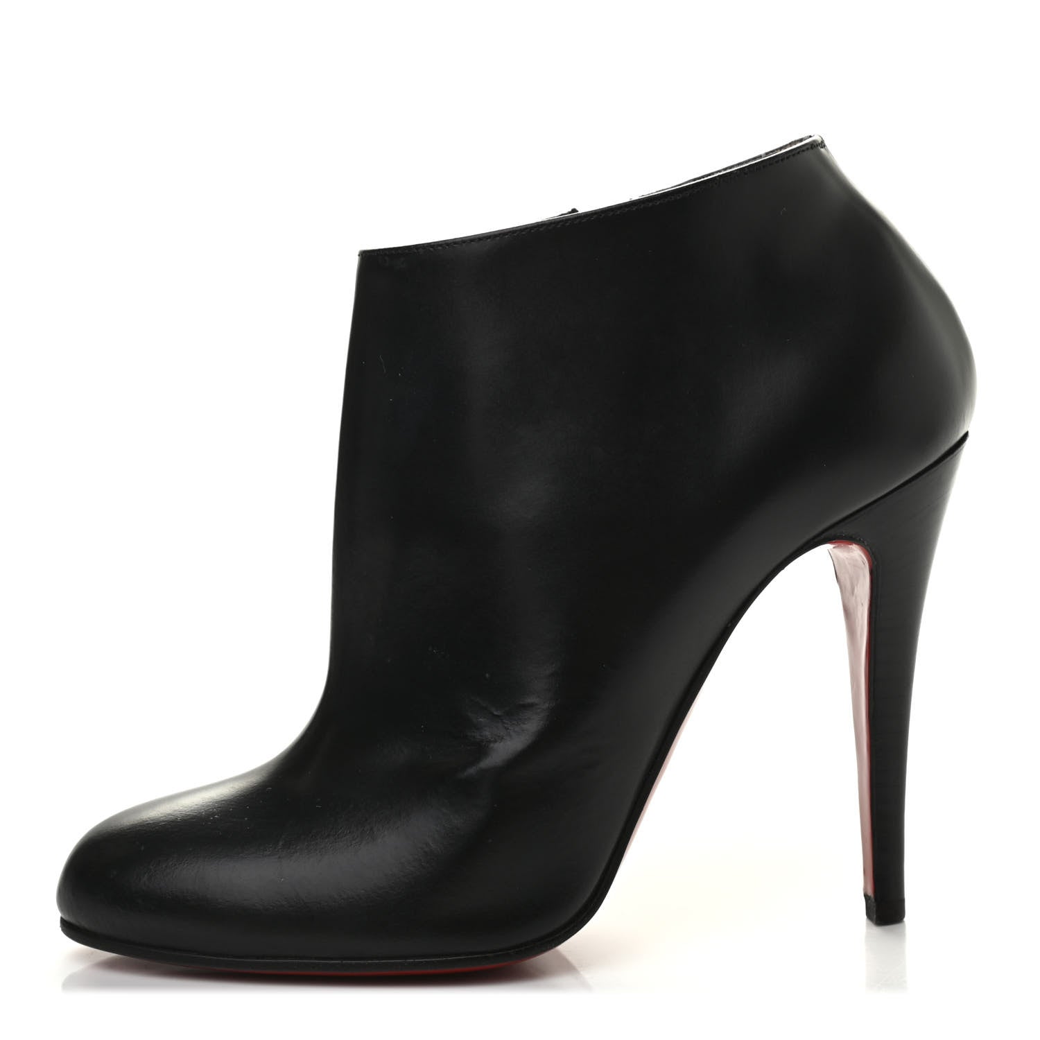 Christian Louboutin Calfskin Belle 85 Ankle Boots 38 Black 1 of 9