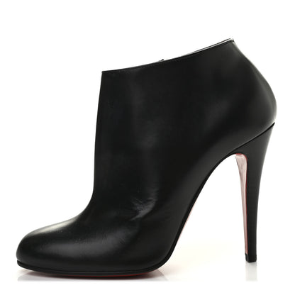 Christian Louboutin Calfskin Belle 85 Ankle Boots 38 Black 1 of 9
