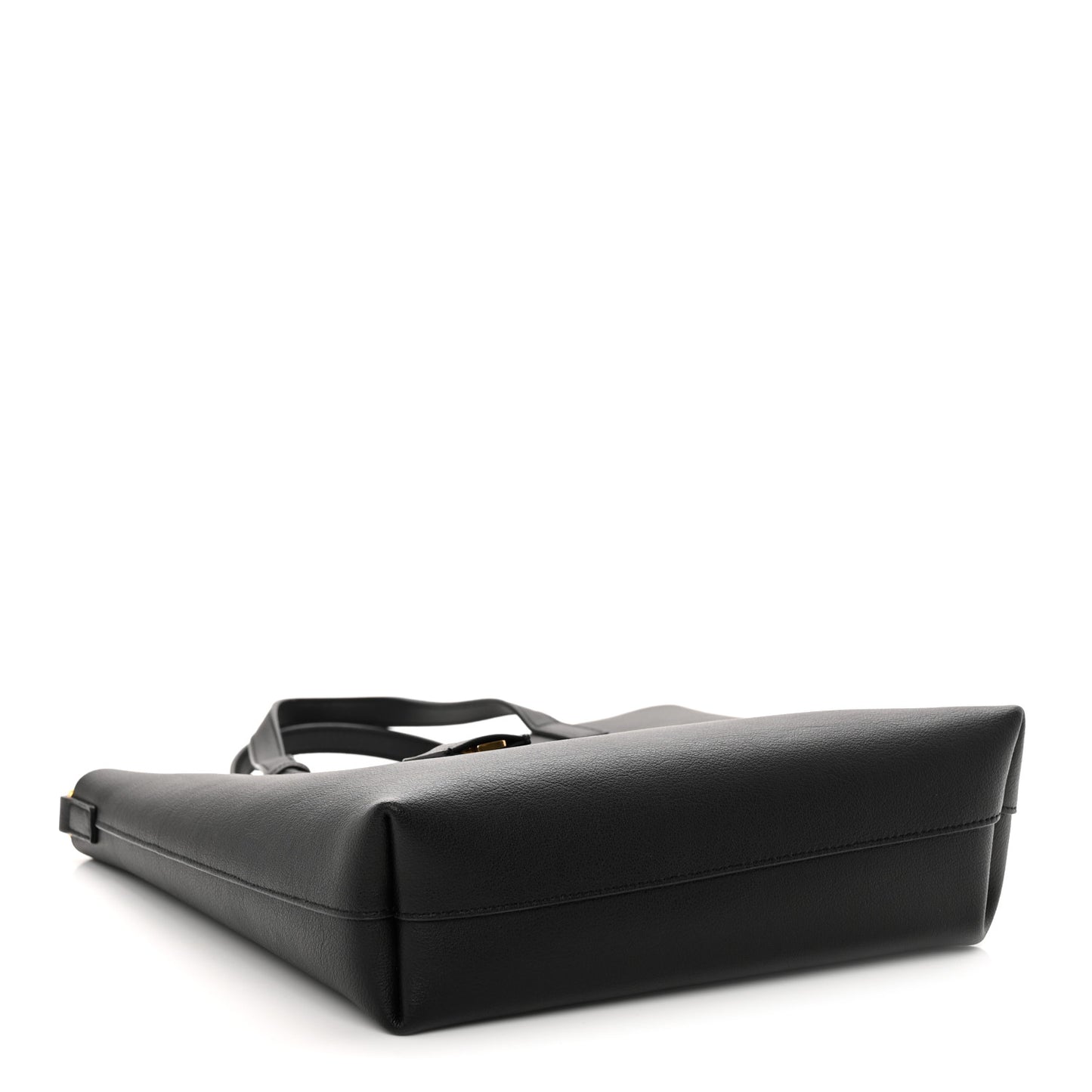 Calfskin Toy Shopping Tote Black