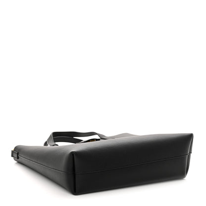 Saint Laurent Calfskin Toy Shopping Tote Black 4 of 10