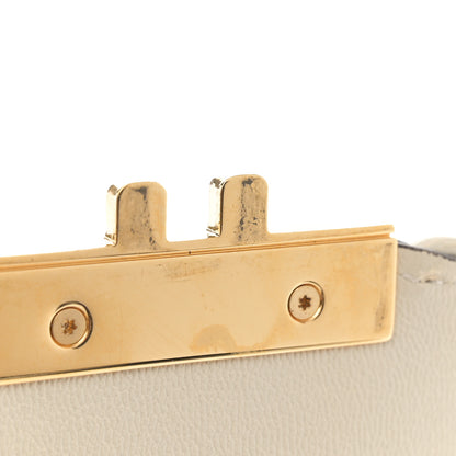 Gucci GG Supreme Monogram Calfskin Small Padlock Messenger Shoulder Bag Beige Mystic White Sun Oil 11 of 13