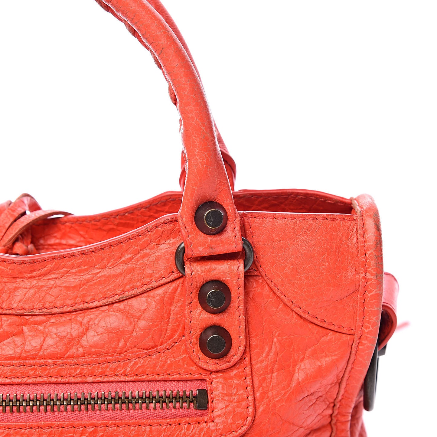 Agneau Classic Hardware Mini City Rose Corail