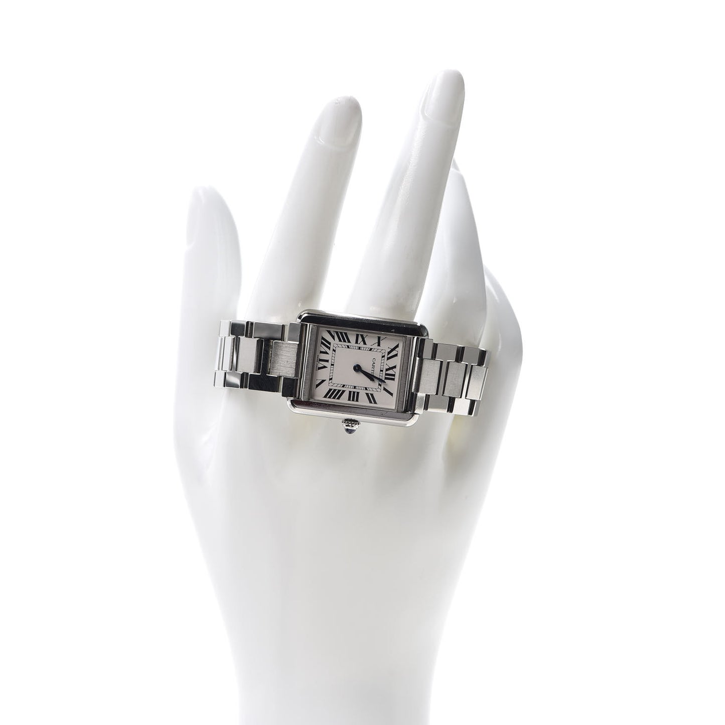 Stainless Steel 24mm Tank Solo Quartz Watch