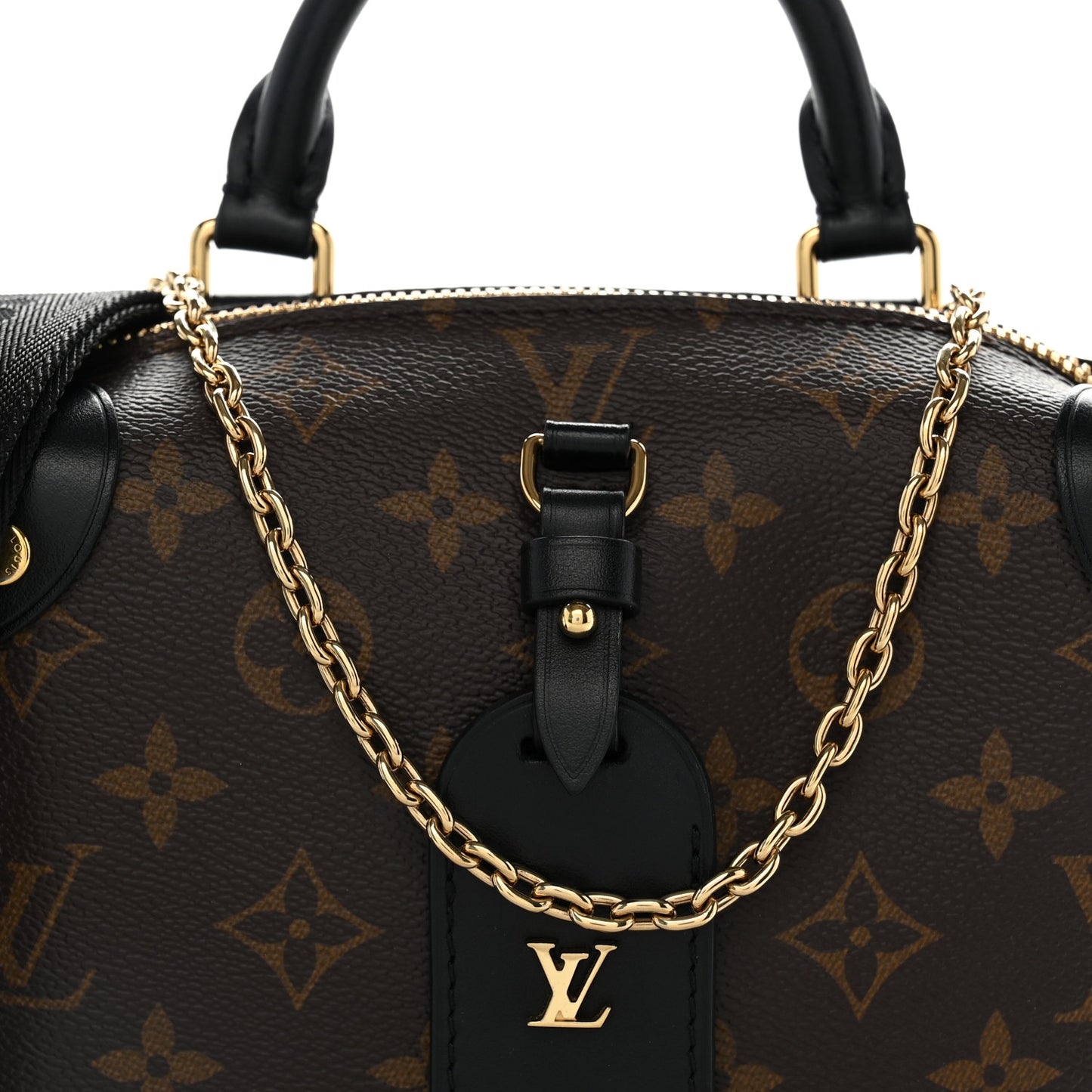 Monogram Petite Malle Souple Black