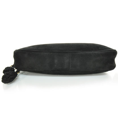Prada Suede Box Shoulder Bag Black 4 of 8