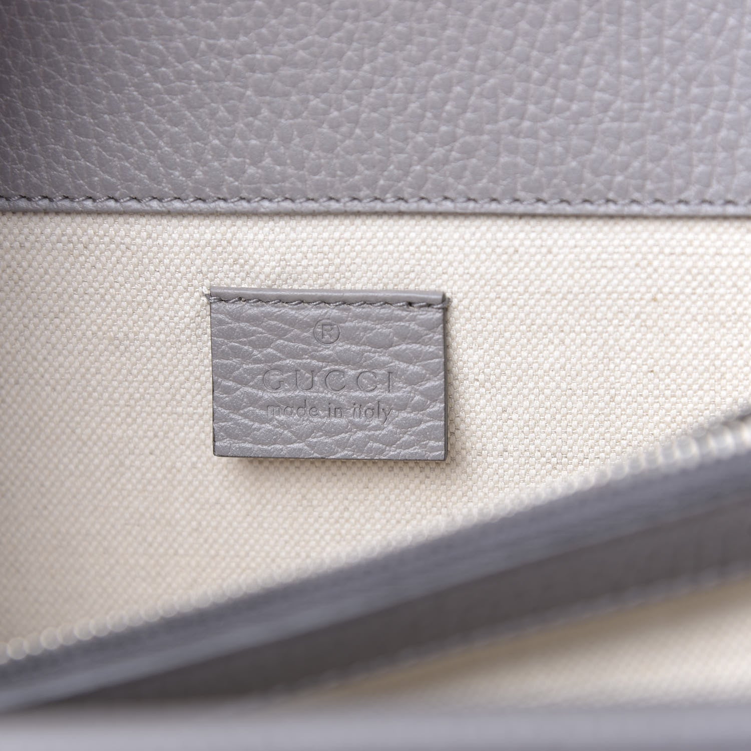 Gucci Pebbled Calfskin Small Dionysus Shoulder Bag Dusty Grey 6 of 10