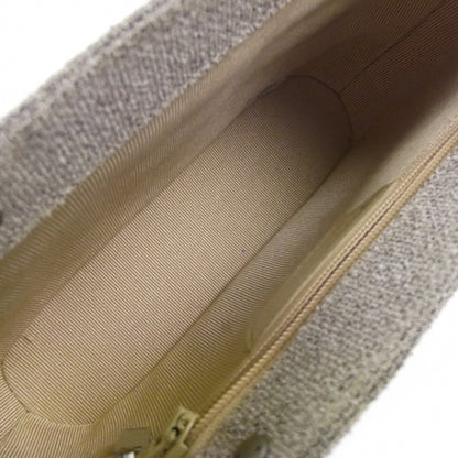 Chanel Tweed Quilted Handbag Beige 5 of 8