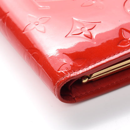 Louis Vuitton Vernis French Purse Wallet Red 13 of 14