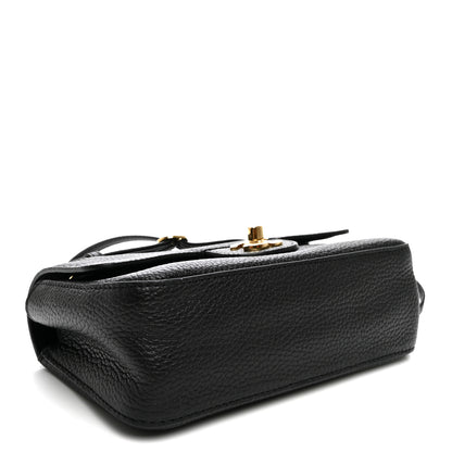 Chanel Grained Calfskin Mini Souplissimo Maxi Flap Black 4 of 10