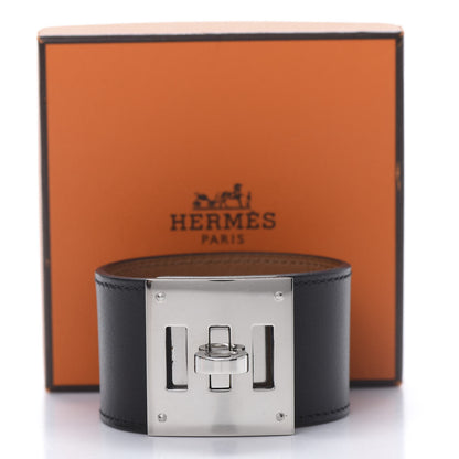 Hermes Box Kelly Dog Bracelet Black 6 of 6