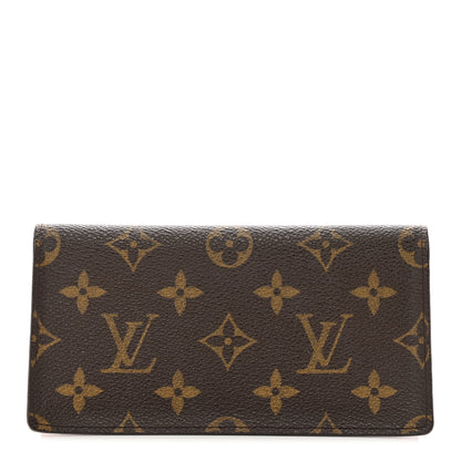 Louis Vuitton Monogram Simple Checkbook Holder Wallet 1 of 8