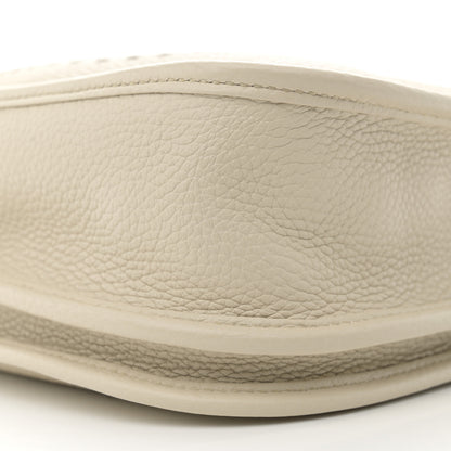 Hermes Taurillon Clemence Evelyne III PM Craie 10 of 11