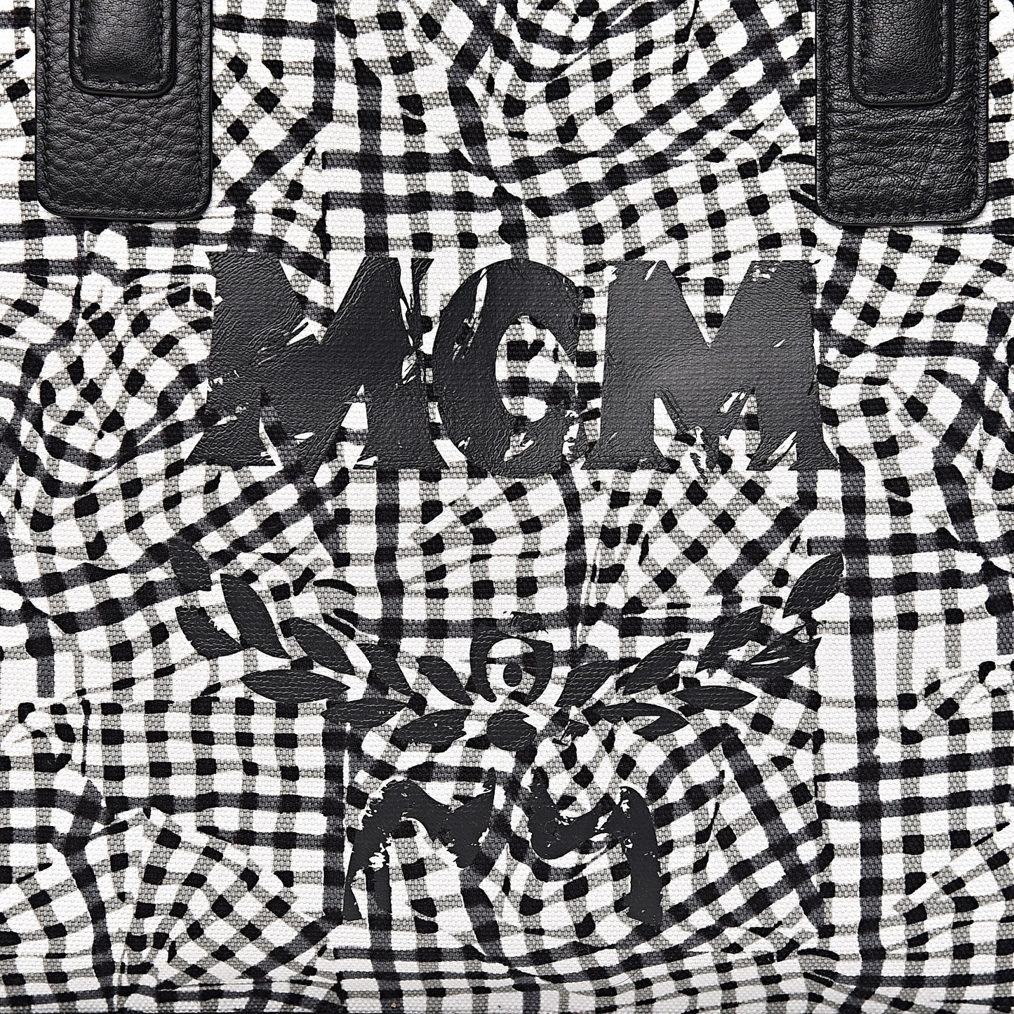 Visetos Medium Liz Reversible Shopper Tote Black