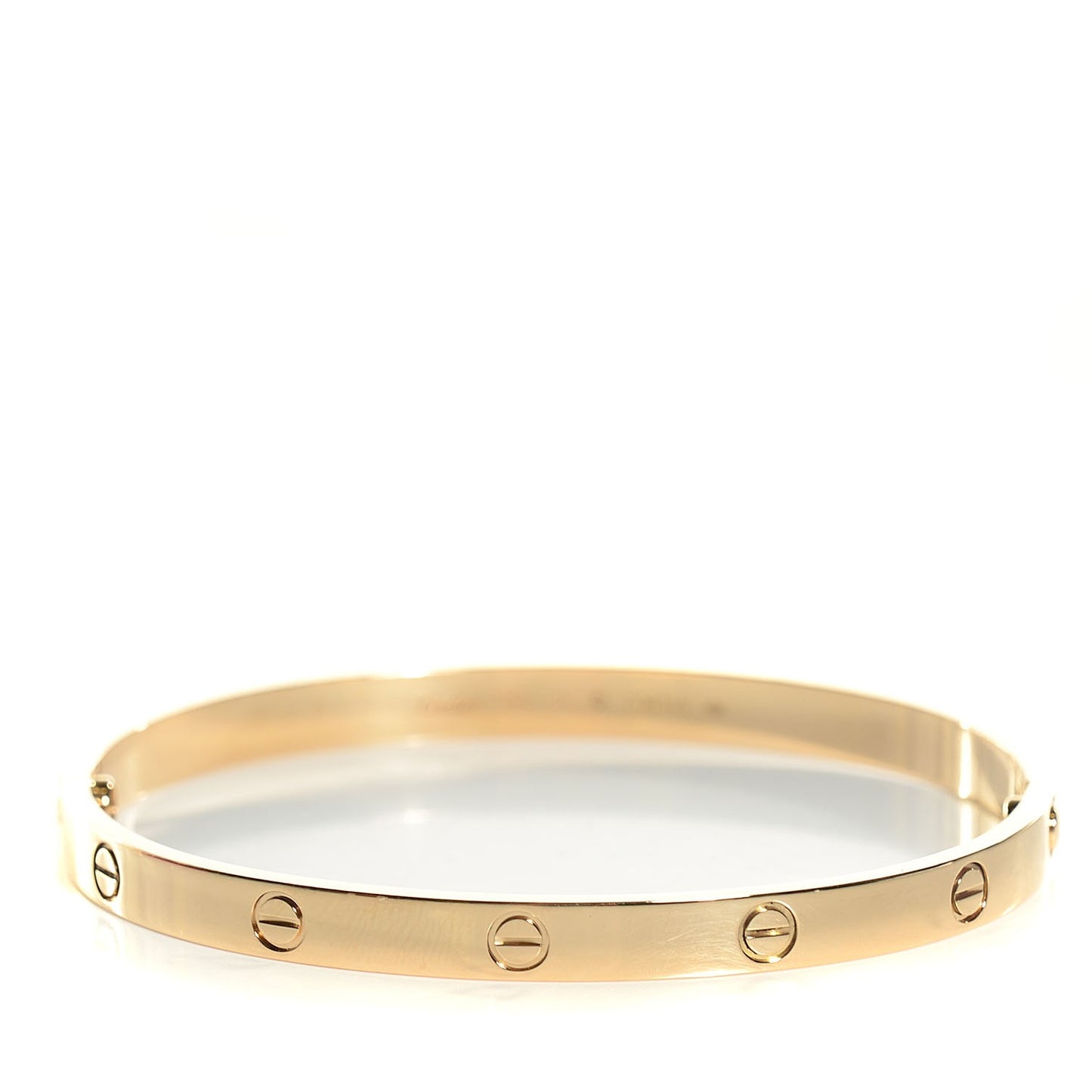 18K Yellow Gold LOVE Bracelet 21