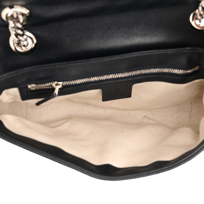 Gucci Monogram Multicolor Matelasse Diagonal Small GG Marmont Shoulder Bag Light Blue Pink Blue Green Red 5 of 12