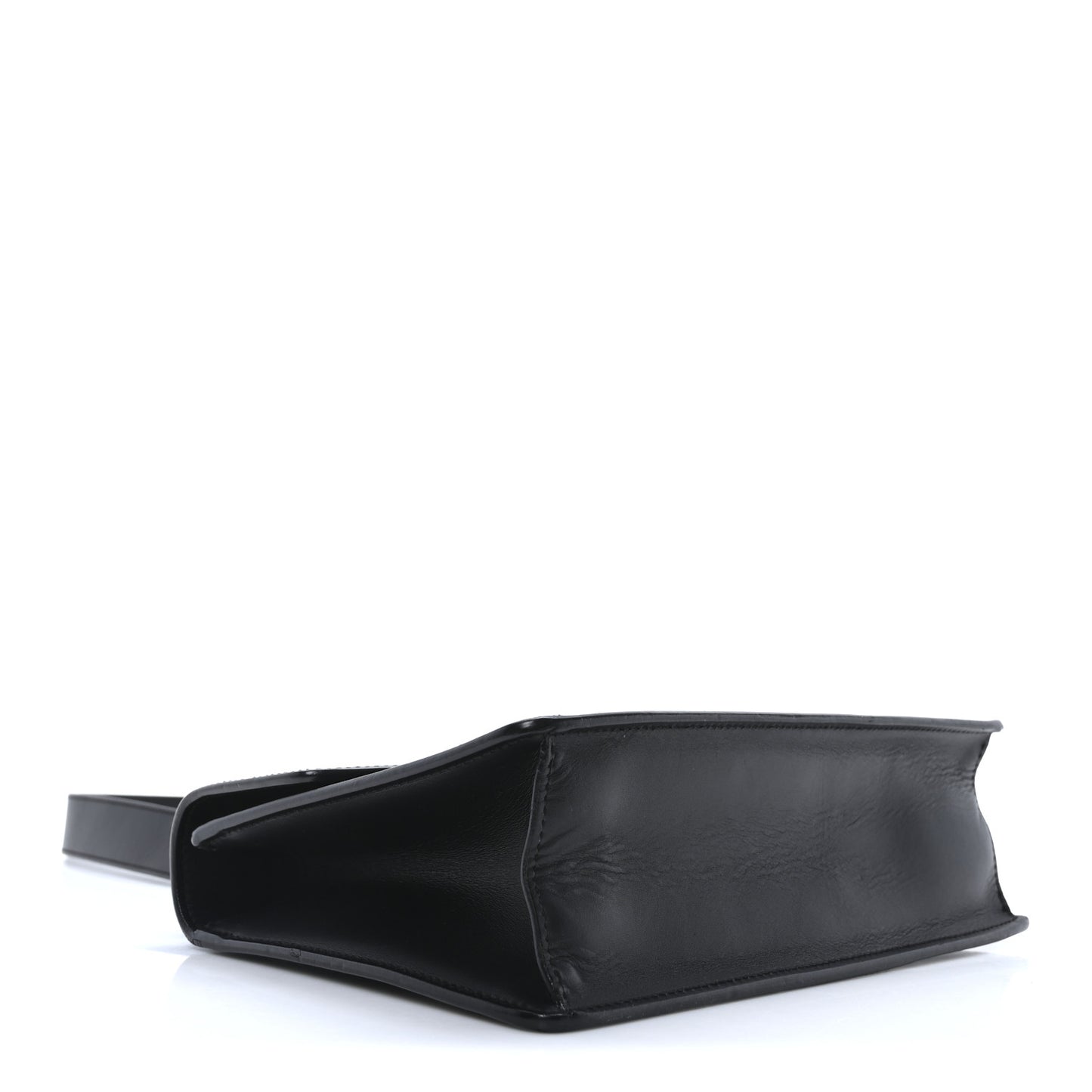 Calfskin Small Sylvie Shoulder Bag Black