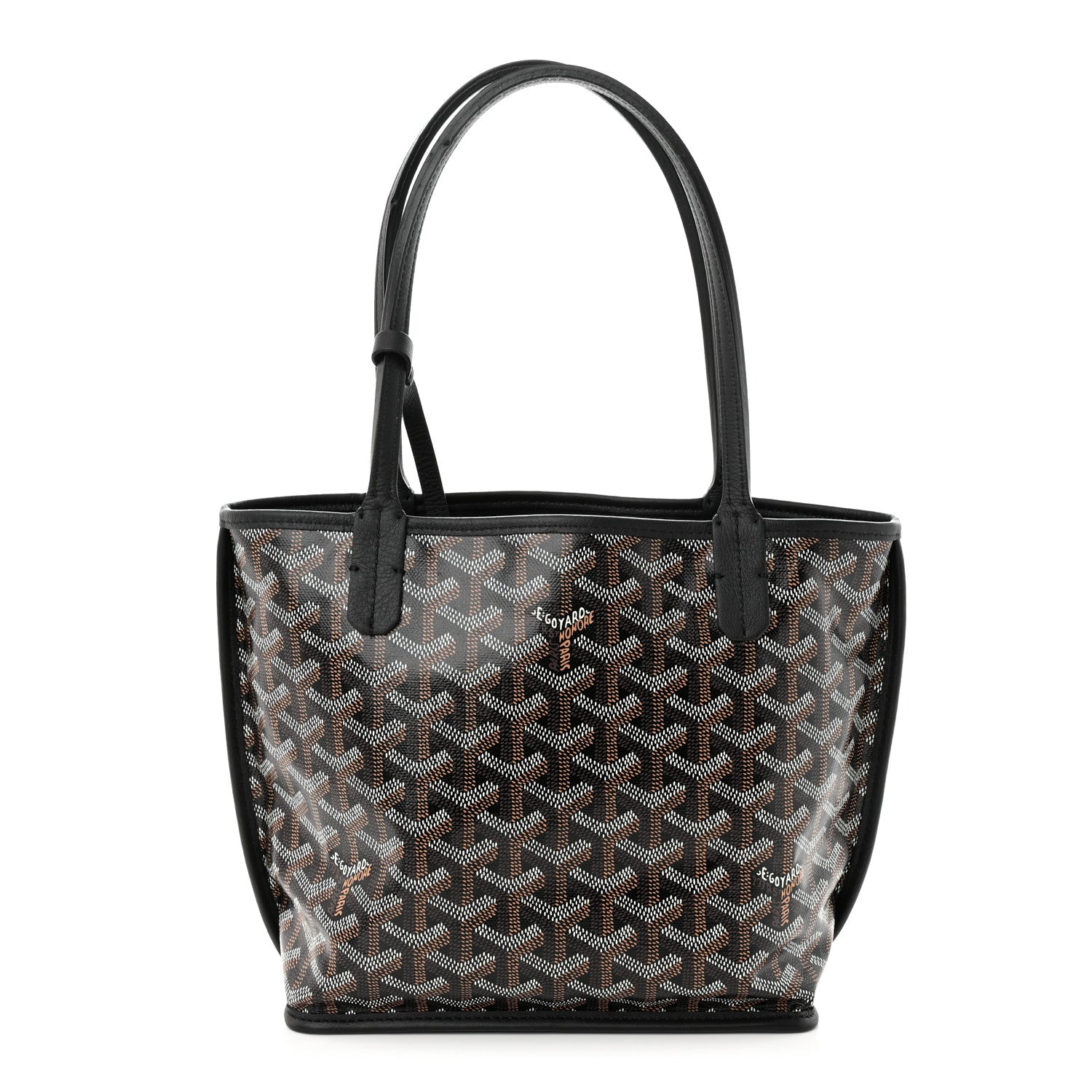 Goyard Goyardine Reversible Mini Anjou Black 3 of 11