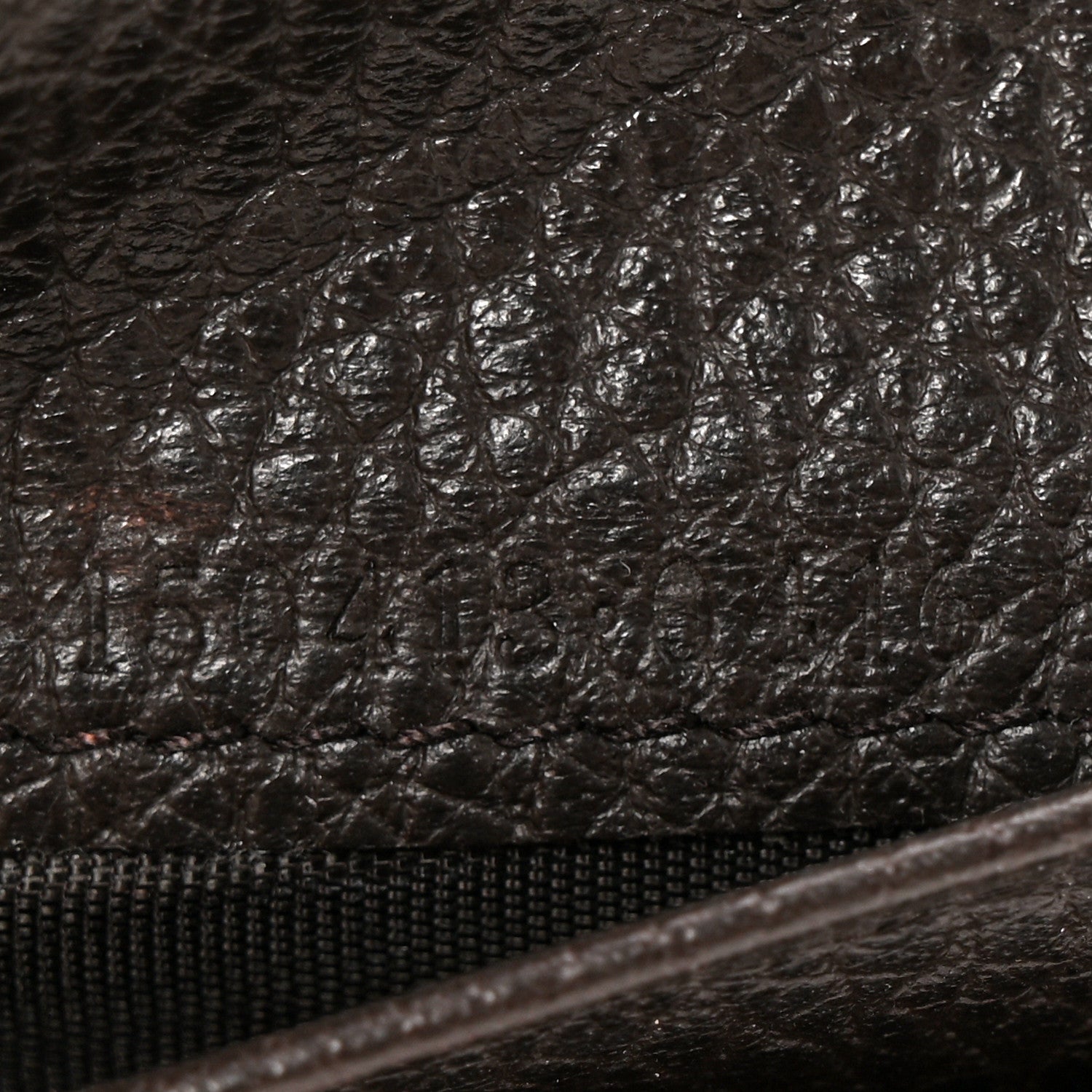 Gucci Nylon Monogram Bi-Fold Wallet Brown 7 of 9