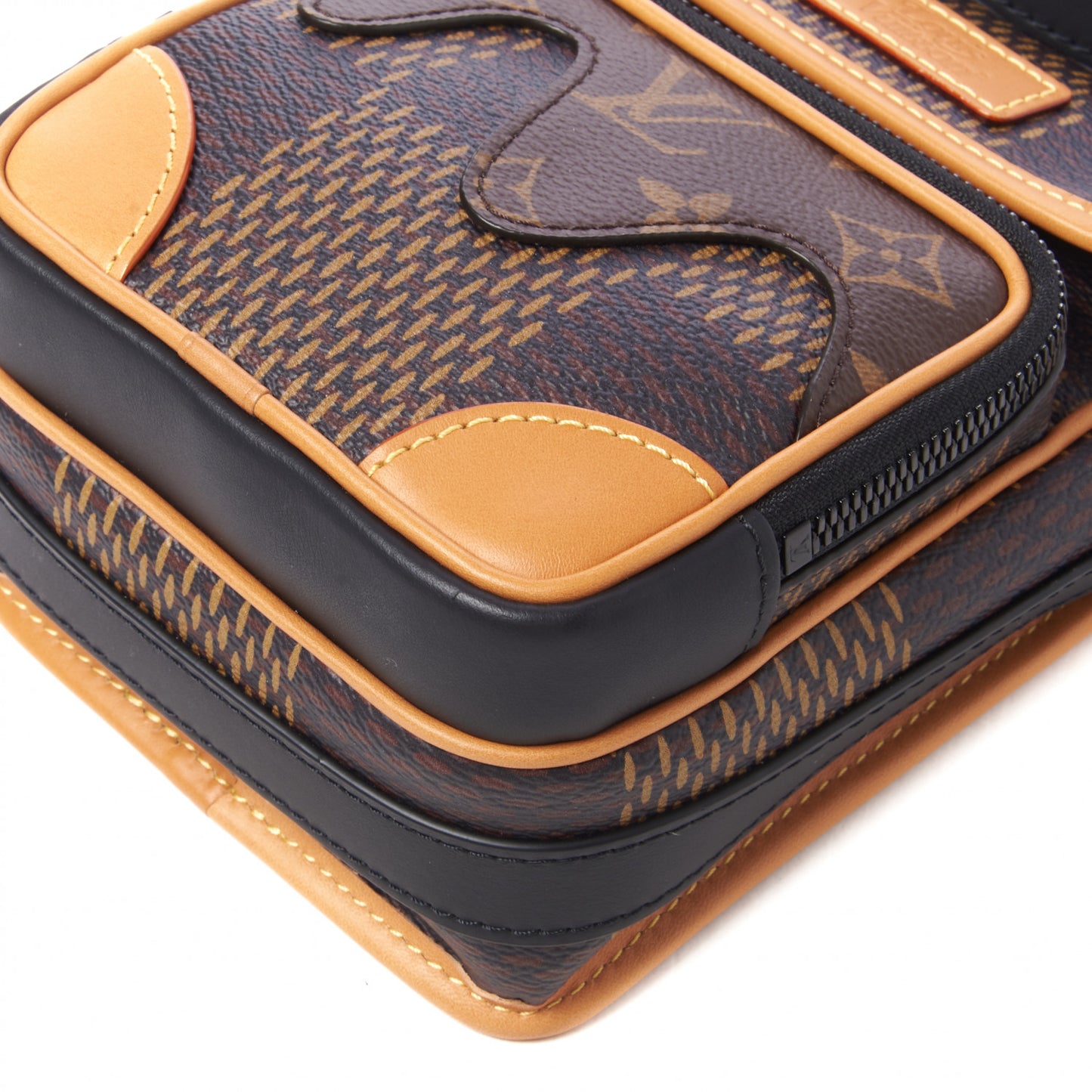 X NIGO Giant Damier Ebene Monogram Nano Amazone Messenger