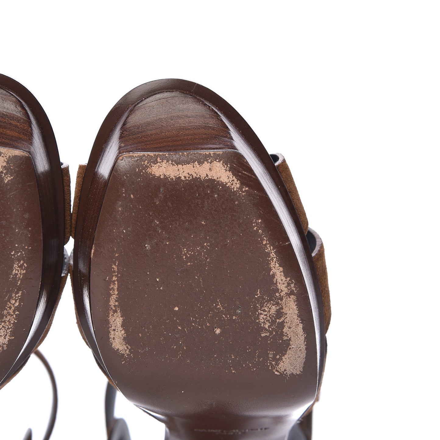 Suede Tribute 75 Platform Sandals 39 Land