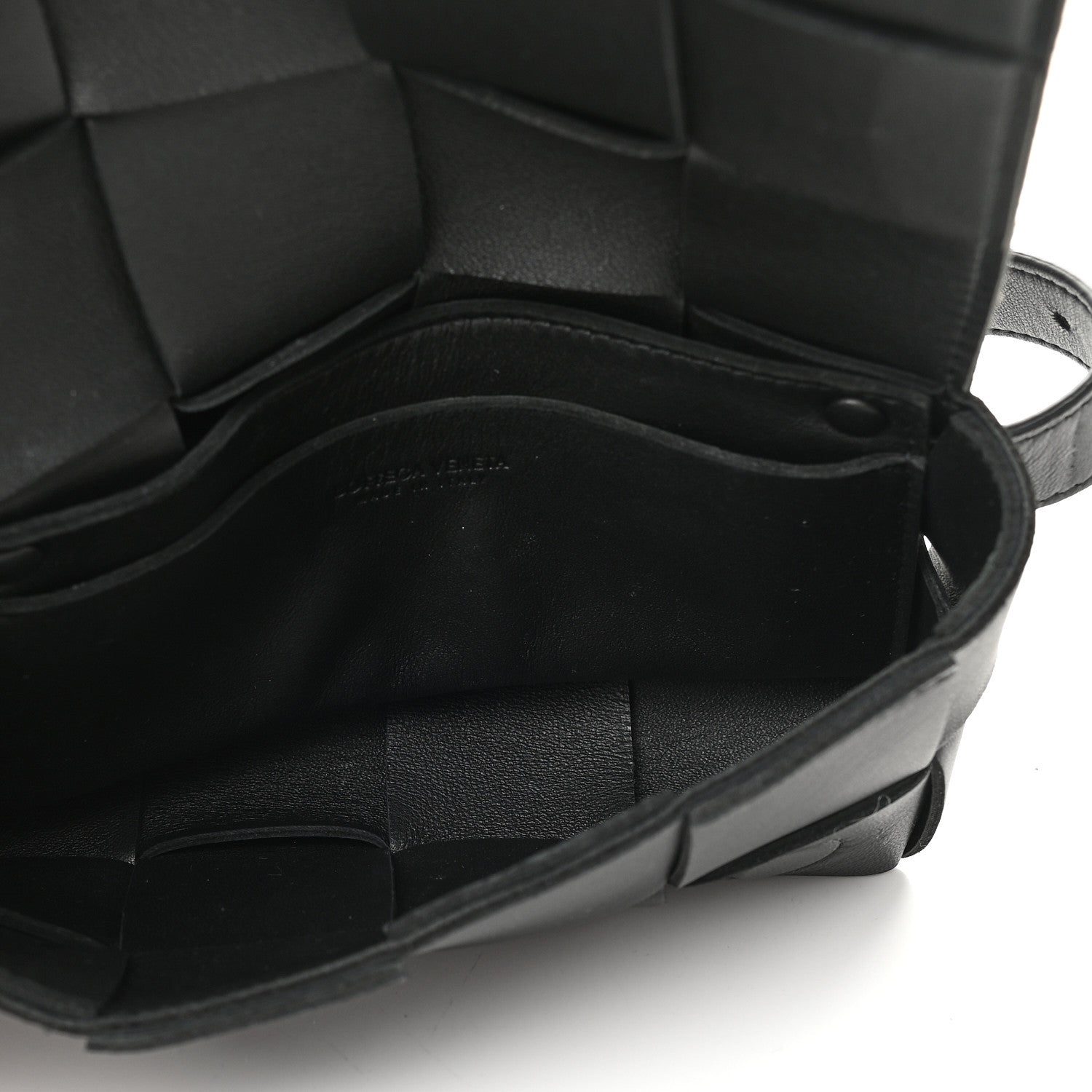 Bottega Veneta Nappa Maxi Intreccio The Belt Cassette Bag Black 5 of 11