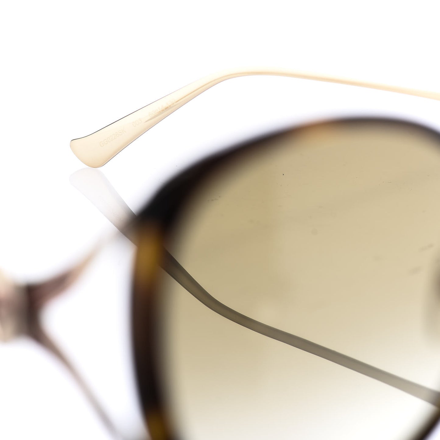 Acetate Round Frame Injected GG0226SK Sunglasses Tortoise