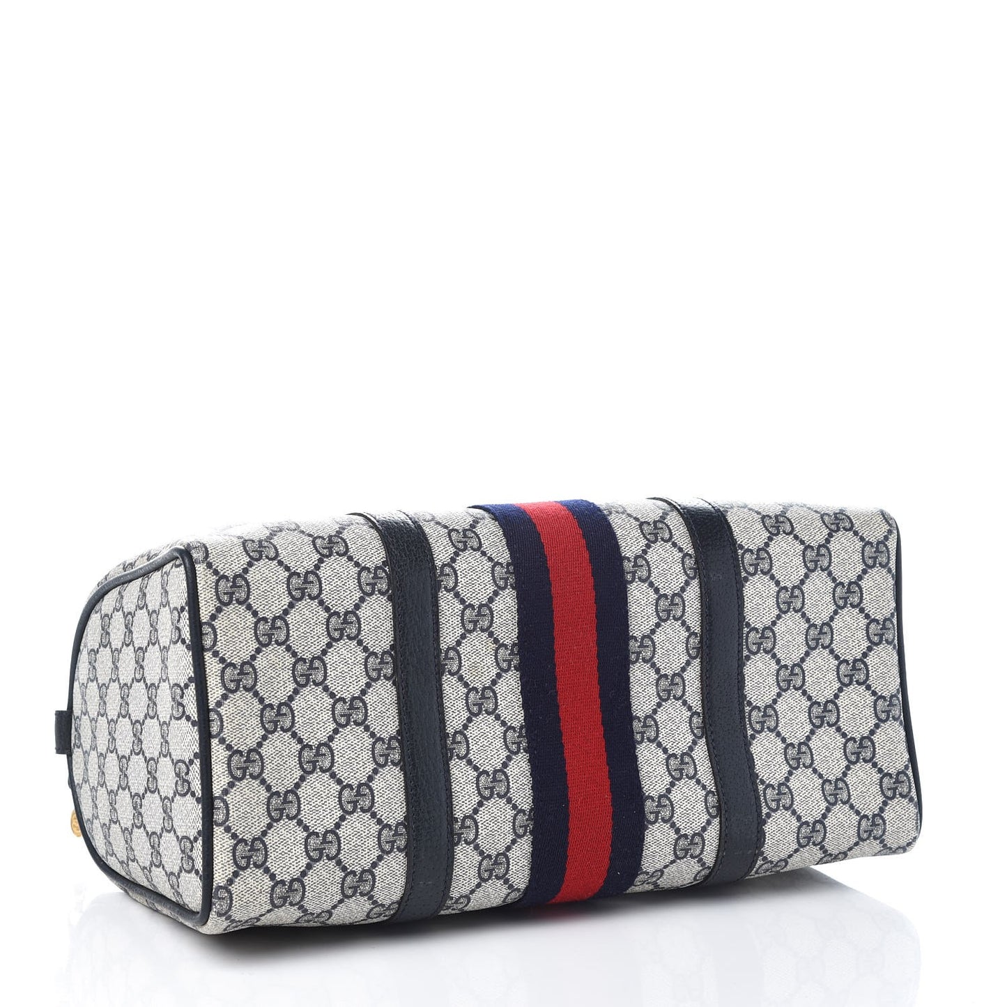 Monogram Web Boston Navy